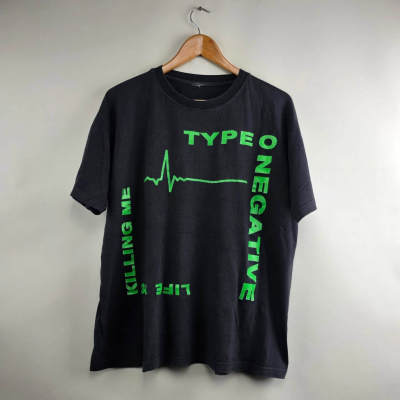 WHO CARE复古大百科2003 Type O Negative Life街头宽松短袖T恤