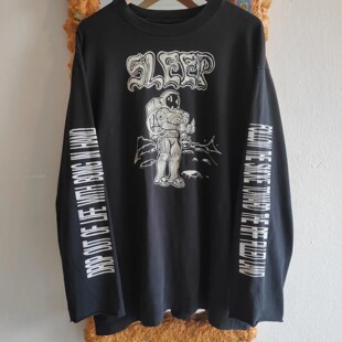 WHO CARE复古大百科The Roots爵士嘻哈乐队长袖T恤宽松古着西海岸