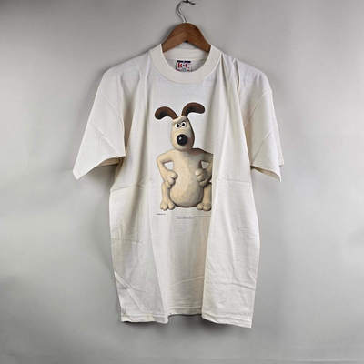 WHO CARE复古大百科1997 Wallace Gromit周边甜美纯棉短袖T恤