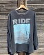 复古简约长袖 RIDE T恤 Going BlankAgain瑞德乐队美式 Long Sleeve
