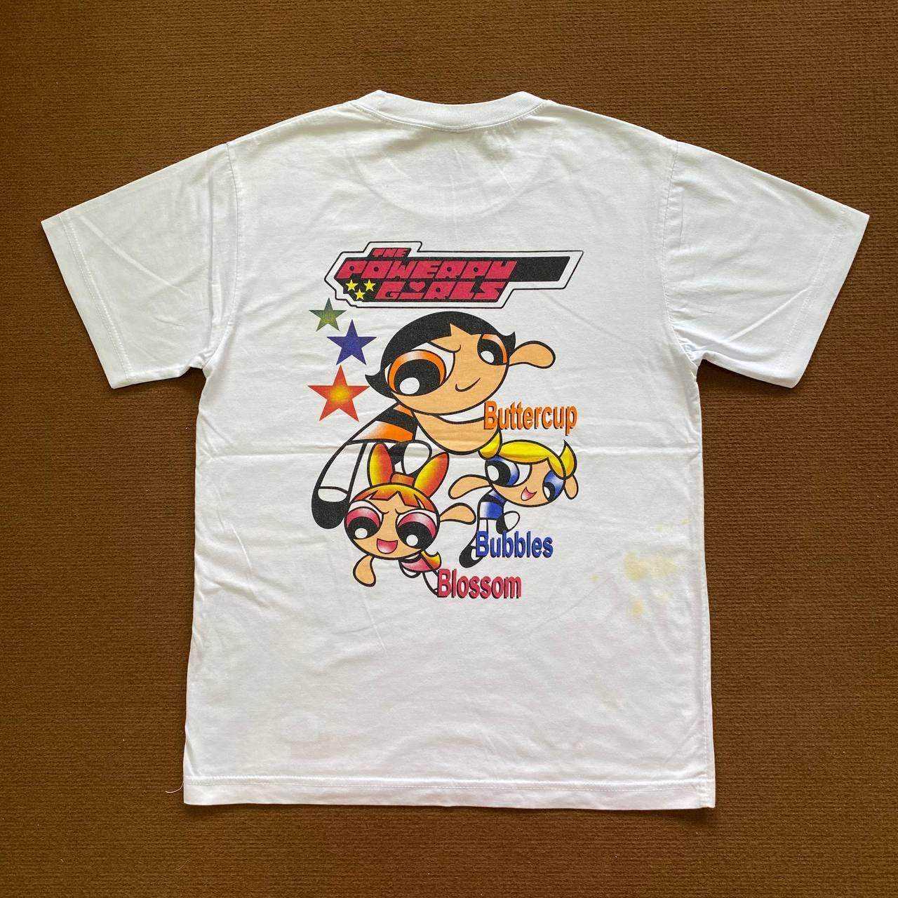 WHO CARE复古大百科the powerpuff girls 飞天小女警百搭短袖T恤