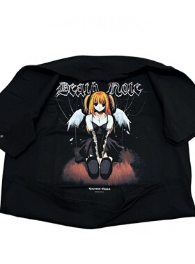pandabuy  Death Note High end Draping Short sleeved T-shirt