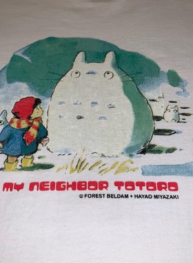 MY NEIGHBOUR TOTORO tee/tshirt Miyazaki Hayao龙猫休闲短袖T恤