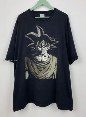 DragonBall Goku shortsleeves Anime look七龙珠大码日系短袖T恤