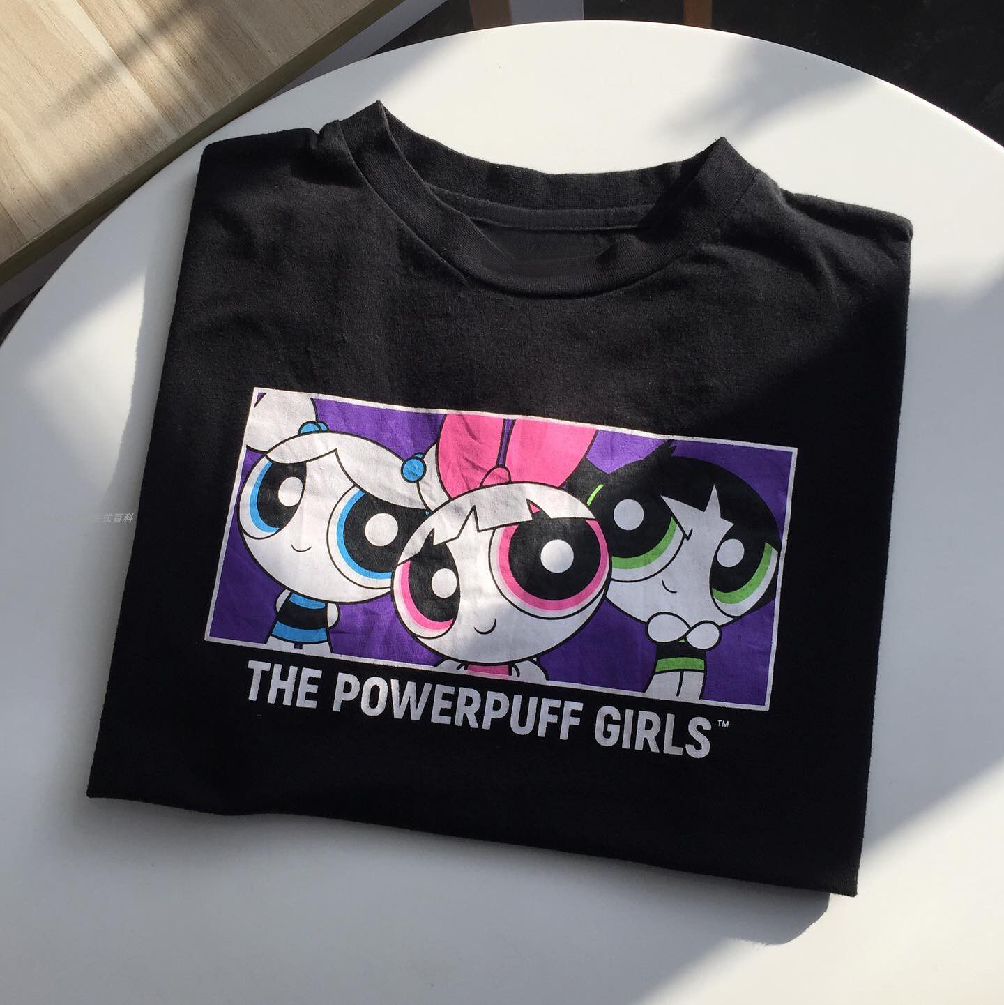 美式百搭基础款落肩短袖