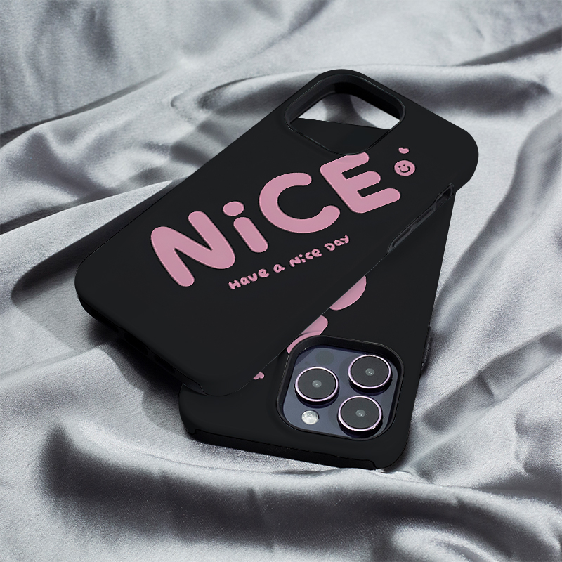 玫红色NICEiphone16Promax手机壳13适用苹果15plus保护套菲林硬壳12mini二合一XS/XR高级11防摔7/8/SE2全包14