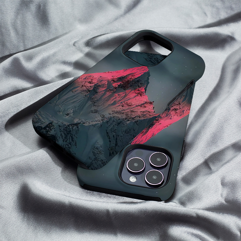 珠穆朗玛峰iphone16Promax手机壳13适用苹果15plus保护套菲林硬壳12mini二合一XS/XR高级11防摔7/8/SE2全包14