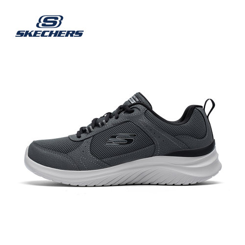 斯凯奇官方男鞋2026新款春夏季软底减震跑步鞋舒适耐磨休闲运动鞋