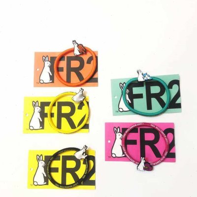 促销fr2彩色兔子发绳日潮限定时尚束发少女头绳 简约手绳百搭手链