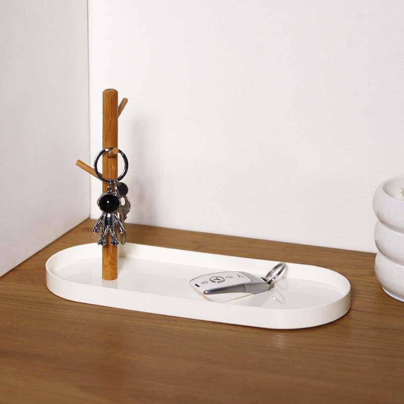 北欧枝桠托盘客厅玄关钥匙挂架杂物桌面化妆品收纳盘便携零食果盘,收纳整理,首饰盒,淘宝优惠券,粉丝福利购,淘宝优惠卷