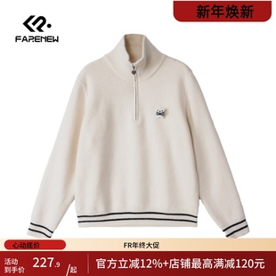 冬季 半拉链保暖打底衫 M343 毛衣套头长袖 凡人优品女式