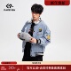 凡人优品男士 外套棒球服长袖 夹克上衣复古休闲A083