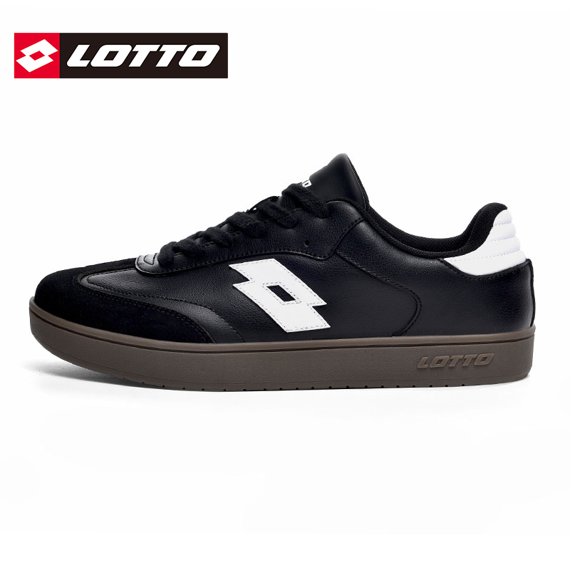LOTTO乐途男复古德训鞋T头鞋