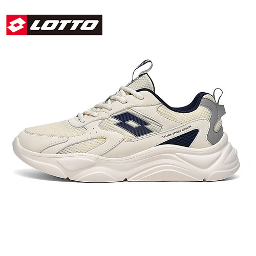 Lotto/乐途男网面厚底运动休闲鞋