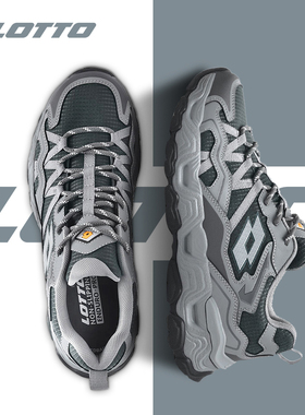 LOTTO乐途男户外网面运动鞋2025秋冬季新款加绒徒步登山跑步鞋子