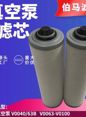 众德真空泵油雾过滤器 ZD7180001 排气滤芯 V0040/0063B V0100