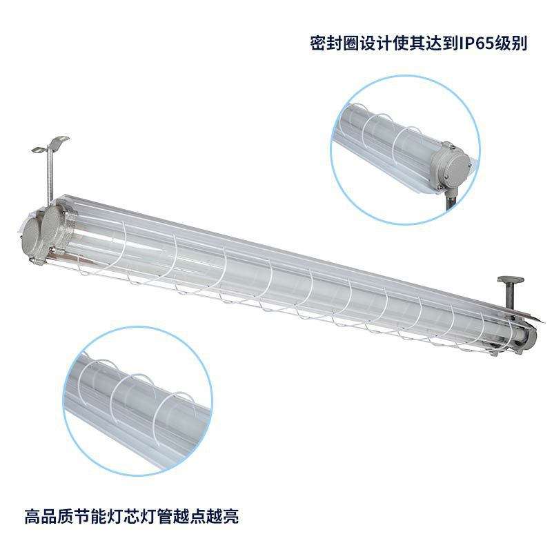 LED防爆三防灯t8单双灯管工厂仓库车间工矿灯化工厂三防防爆灯