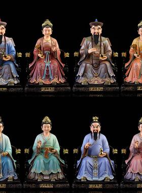 胡三太爷胡三太奶黄三四大家族胡黄常蟒树脂神像彩绘佛像供奉摆件