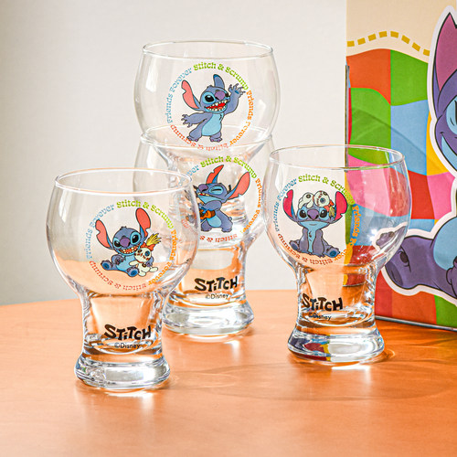 迪士尼啤酒杯卡通彩盒送礼专用