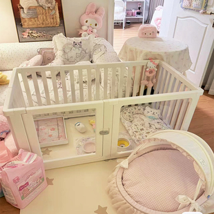 卡扣 组合 蘑菇60 75cm加高宠物围栏透明亚克力狗围栏自由DIY单片