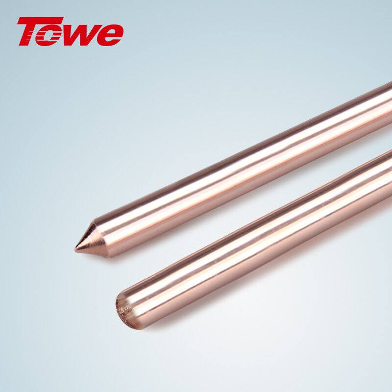 towe同为铜包钢接地棒接地线接地针工程避雷电力镀锌接地极桩