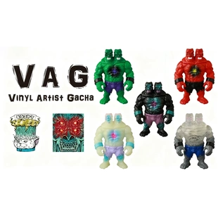 万谷现货日本MEDICOM艺术家moucoyama巨型猩猩弗兰肯VAG摆件扭蛋