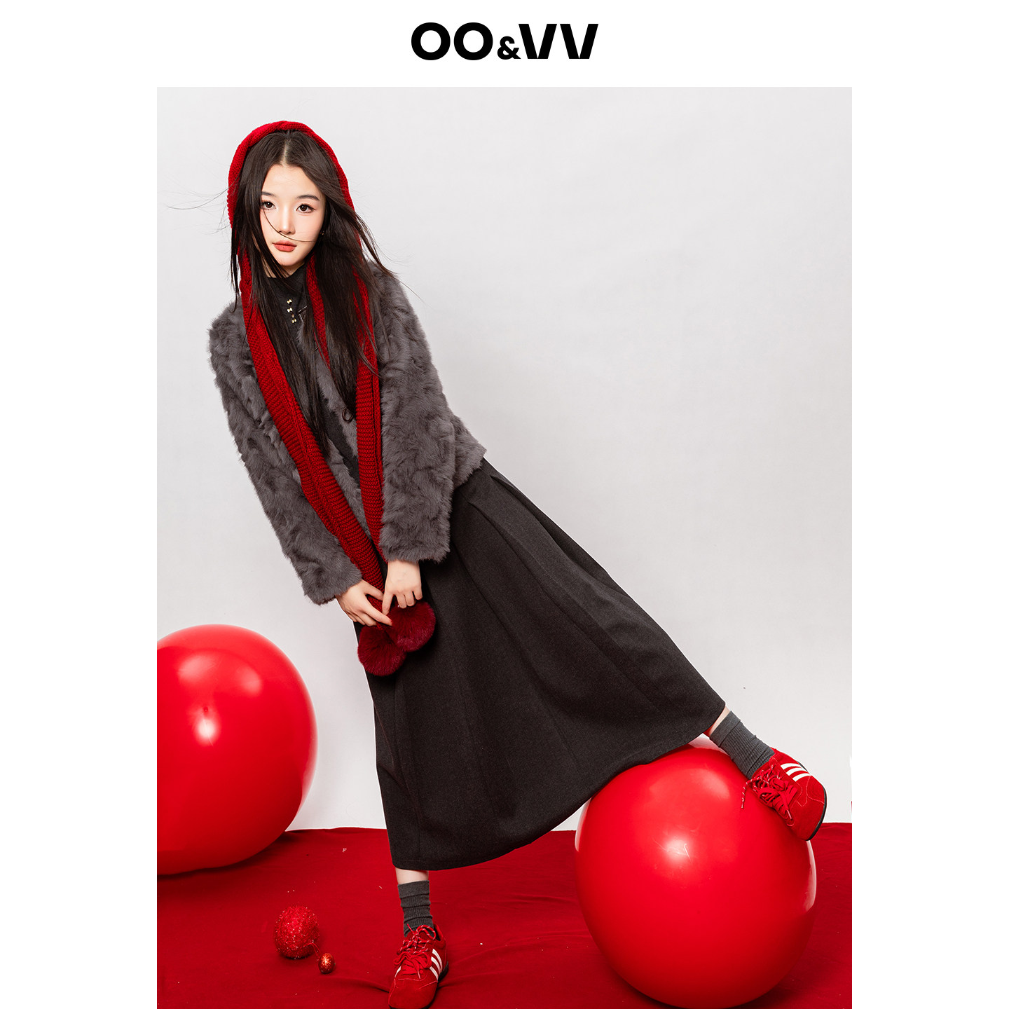 oo&vv灰色牛角扣仿皮草外套女25冬短款毛绒保暖显瘦高级感短外套,女装/女士精品,短外套,淘宝优惠券,粉丝福利购,淘宝优惠卷