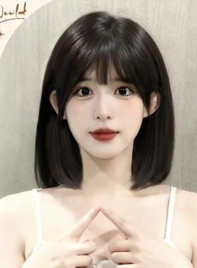 可露丽【元气啵啵】波波头短发显脸小初恋学妹日常假发女全头套