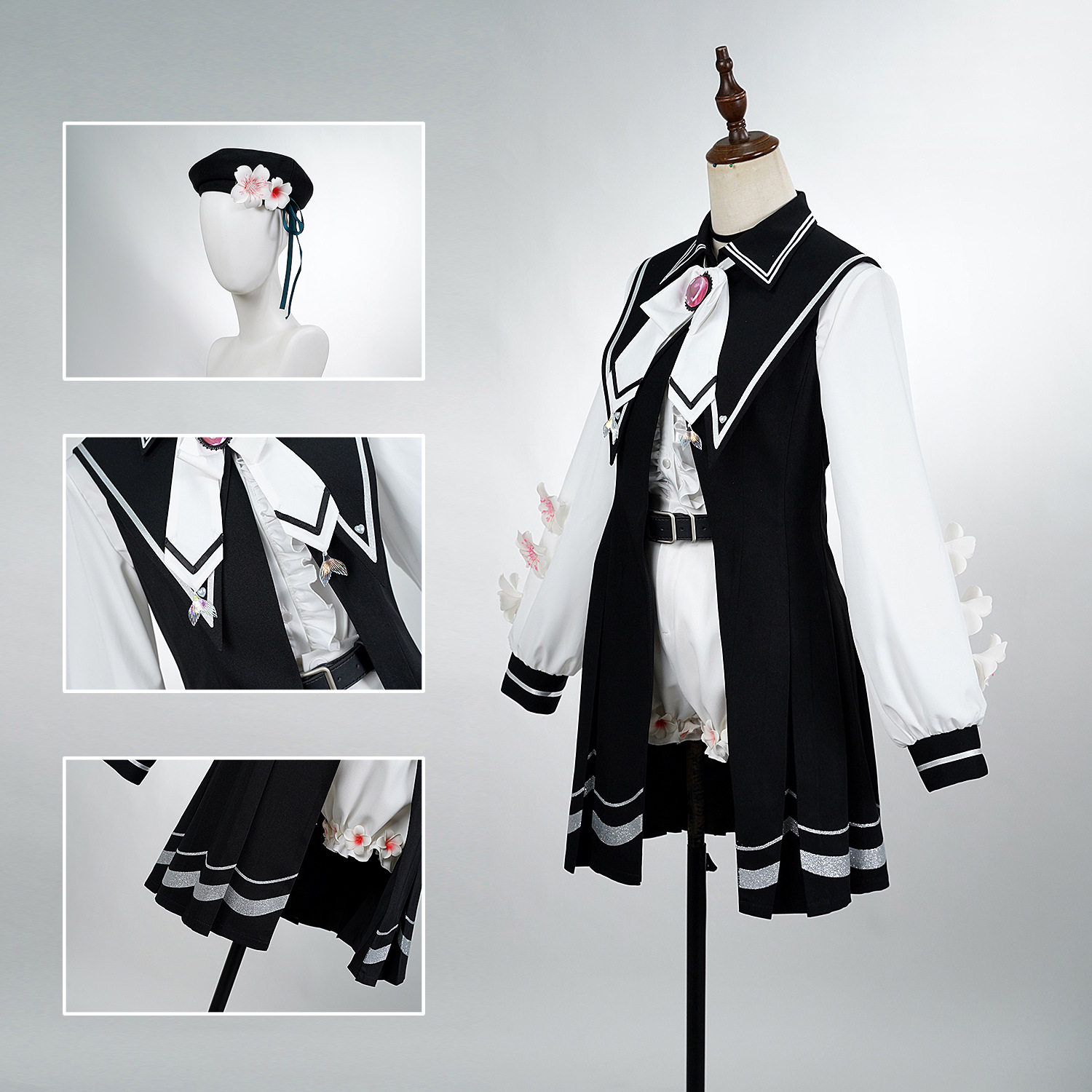 魔法少女的魔女审裁判cos服樱羽艾玛cosplay服游戏女装常服