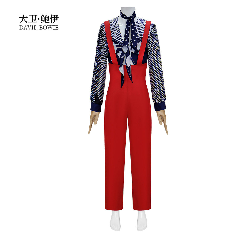 歌手大卫·鲍伊DavidRobertJones英国摇滚音乐家狂欢派对演出服