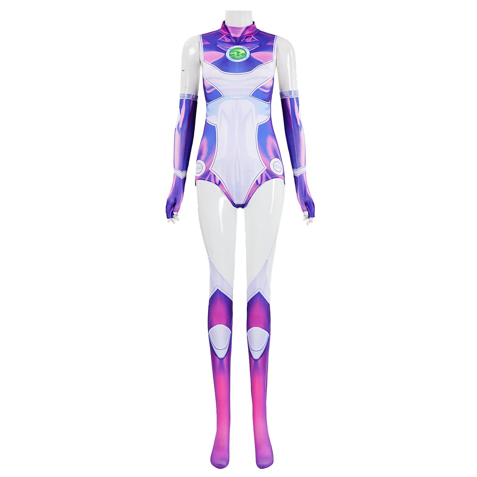 少年泰坦星火成人儿童女式3D打印氨纶紧身衣少年泰坦星火cosplay