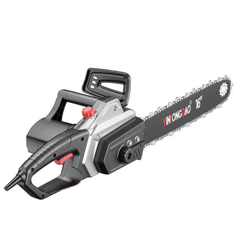 电锯家用锯柴220v插电式小型手持电动木工切割锯木头电链锯手电锯