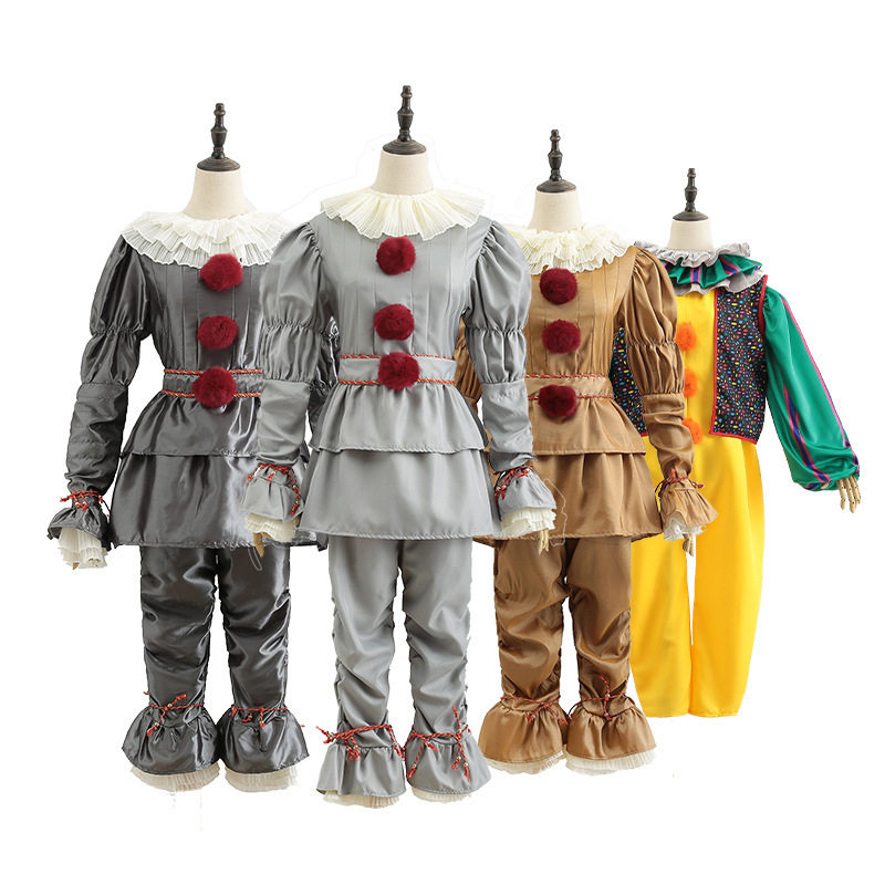 S小丑Pen佩尼怀斯Cosplay万圣节源头2020新款小丑回魂CO服装