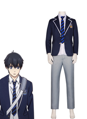 UE蓝色监狱cos服BOCK洁世一同款西装制服御影玲王cosplay服装L