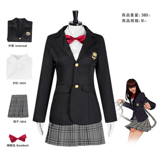 杀死比尔GogoYubari美少女保镖cos服学院风万圣节套装工厂现货