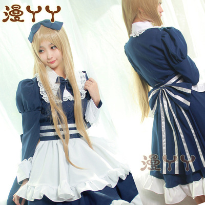 cosplay服装黑塔利亚国拟人白俄罗斯女仆装cos长袖l