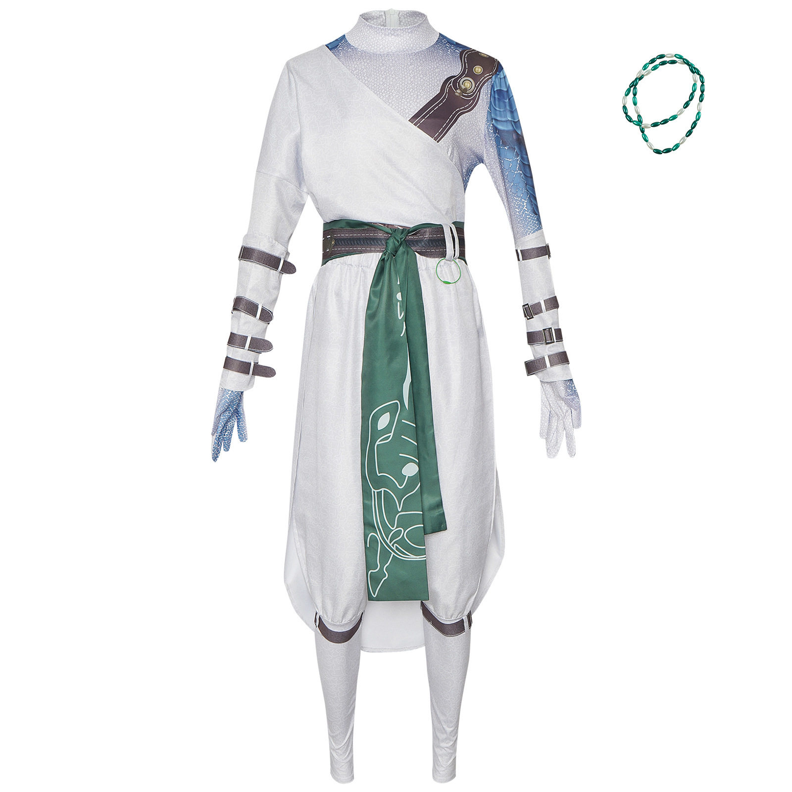 黑神话悟空cos服黑风山套装同款cosplay游戏扮演服白衣秀士图片