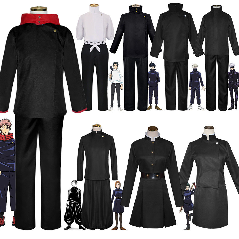 咒术回战cos服虎杖悠仁五条悟cos服钉崎野蔷薇cosplay动漫服装