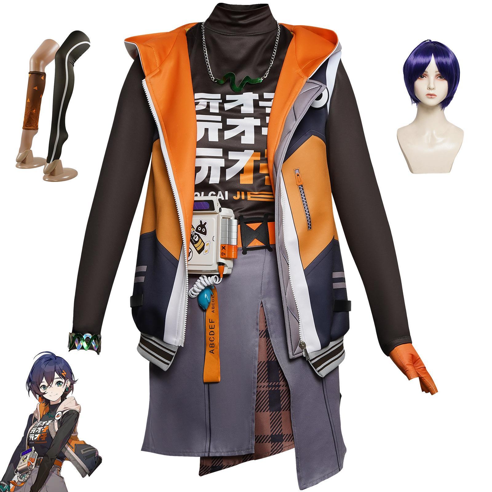 绝区零cos服绝区零绳匠铃哲cosplay动漫游戏角色舞台演出服图片