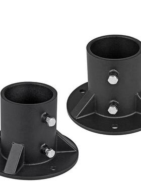 金属栏杆地板法兰用于围栏/邮箱/旗杆安装底座重型路灯安装适配器