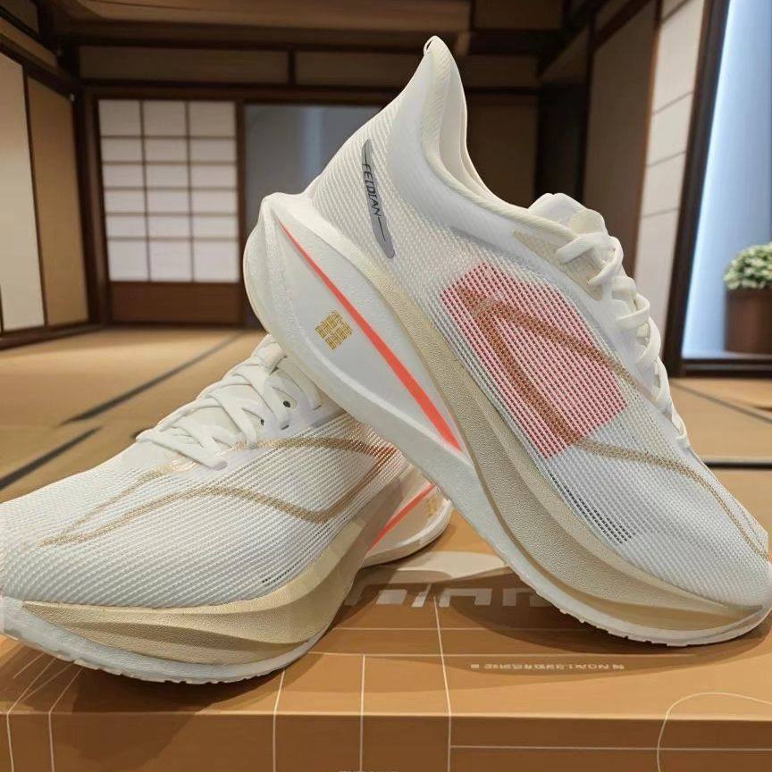 飞电5c碳板软弹跑鞋夏季新款超轻透气减震专业马拉松运动跑鞋