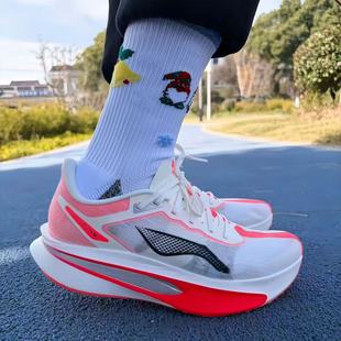 网布加绒冬季 童鞋 男童减震运动鞋 中大童超轻跑步鞋 男碳板竞速跑鞋