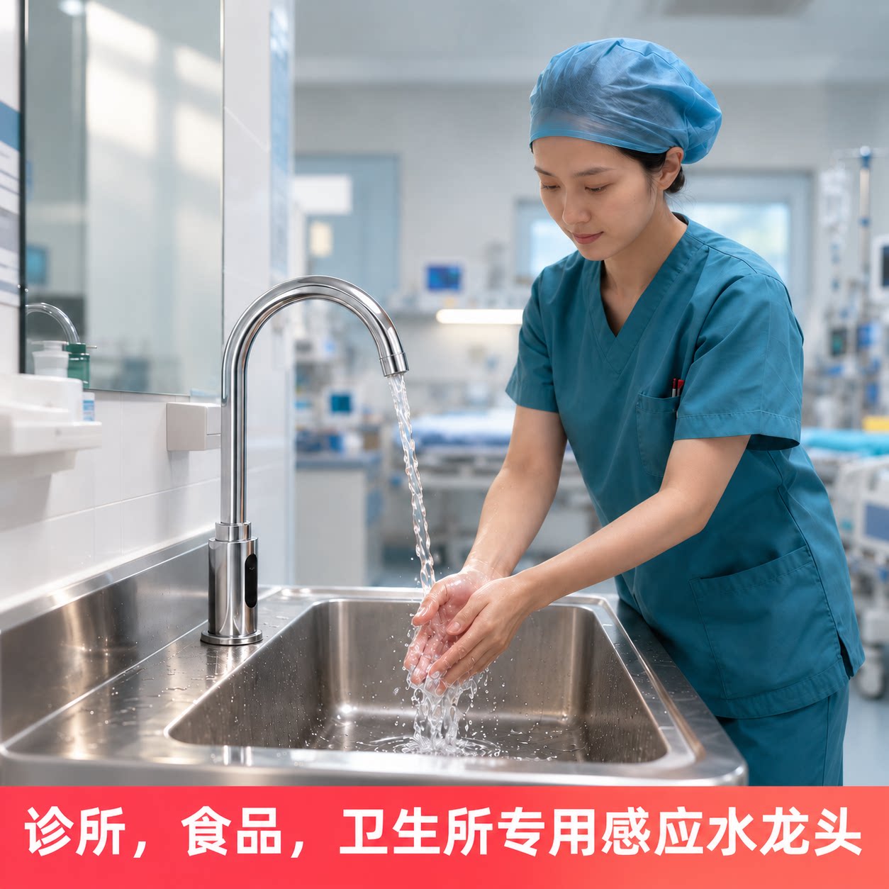 全铜感应水龙头全自动感应龙头单冷热智能感应式红外线家用洗手器
