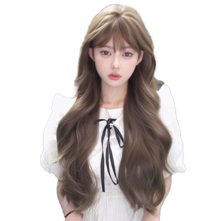 束朵 假发女波浪卷时尚气质Lolita长卷发网红同款长发全头套假发