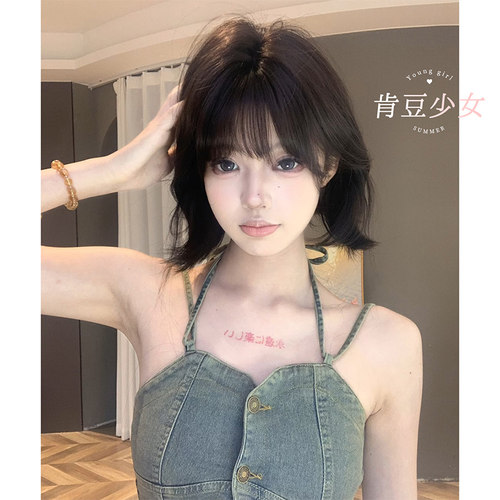 束朵假发高温丝甜美可爱