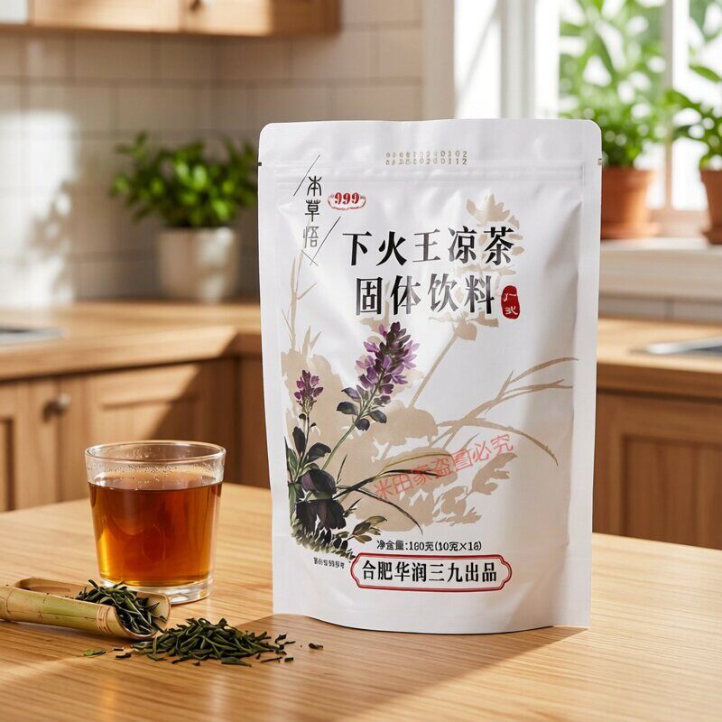 二十四味凉茶华润三九二十四味凉茶颗粒999下火王冲剂金银花夏