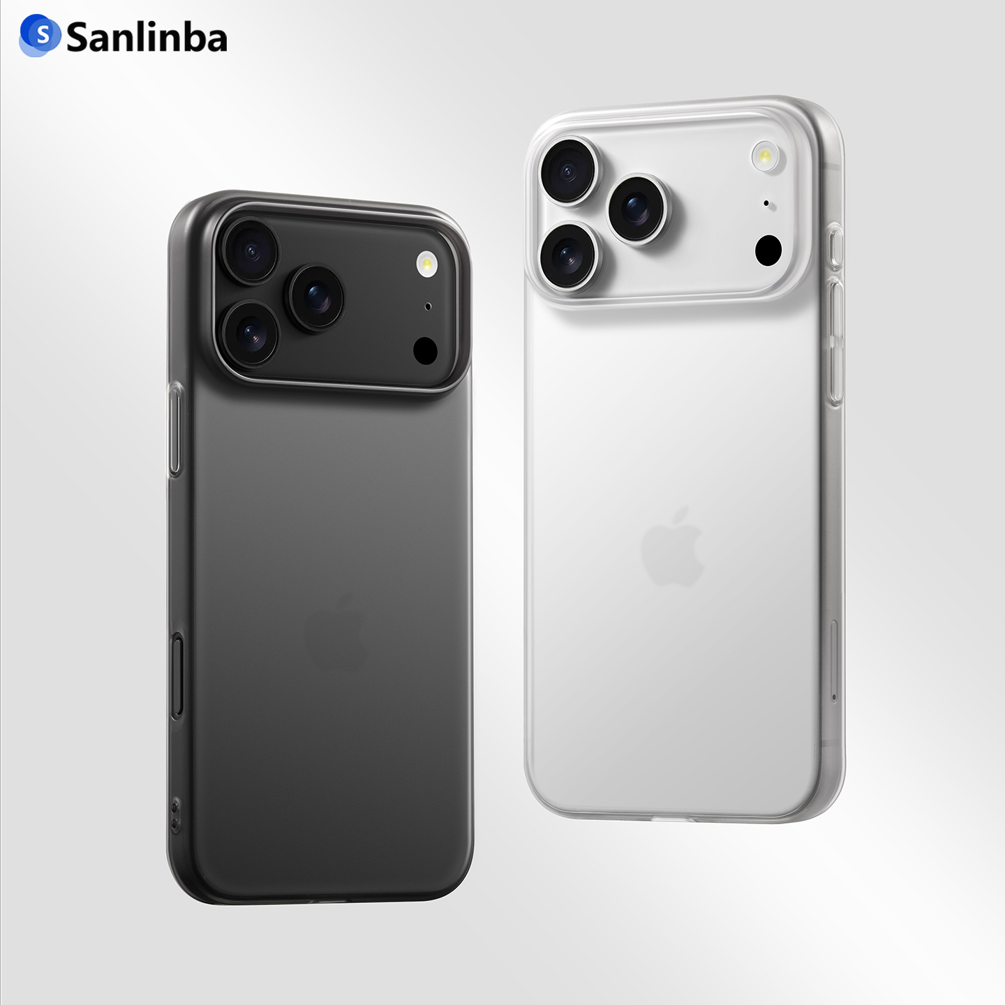 超薄裸感磨砂透明不变黄iPhone壳