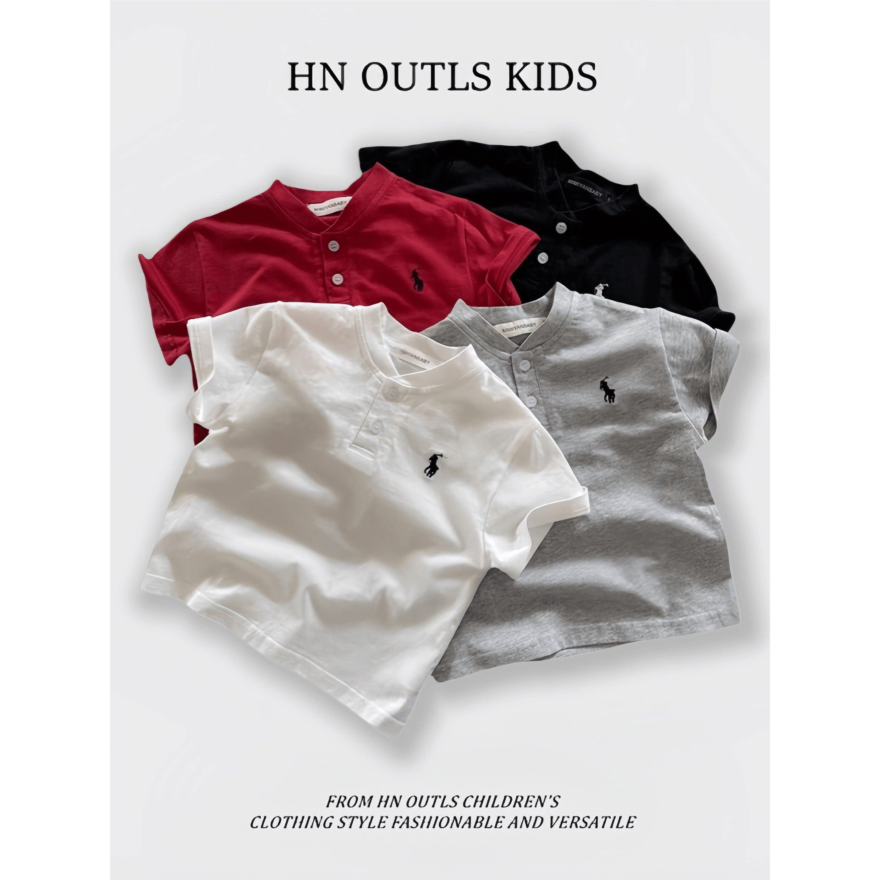 HNOUTLS童装儿童polo衫2图片