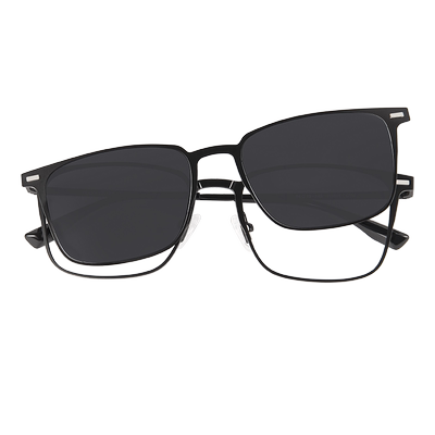 海伦凯勒磁吸钛合金套镜夜视眼镜