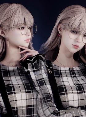 软糖 西西睡不醒quq AION2 永恒之塔2捏脸女 台服韩服魔族天族